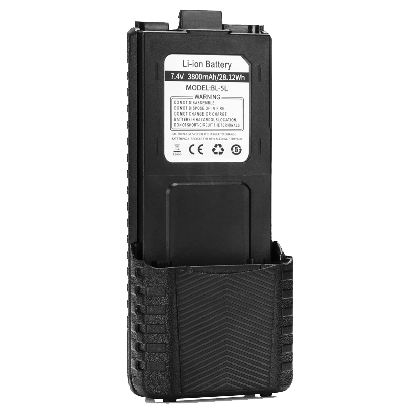 BAOFENG RADIO DE DOS VIAS CON BATERIA EXTENDIDA UV-5R 8W