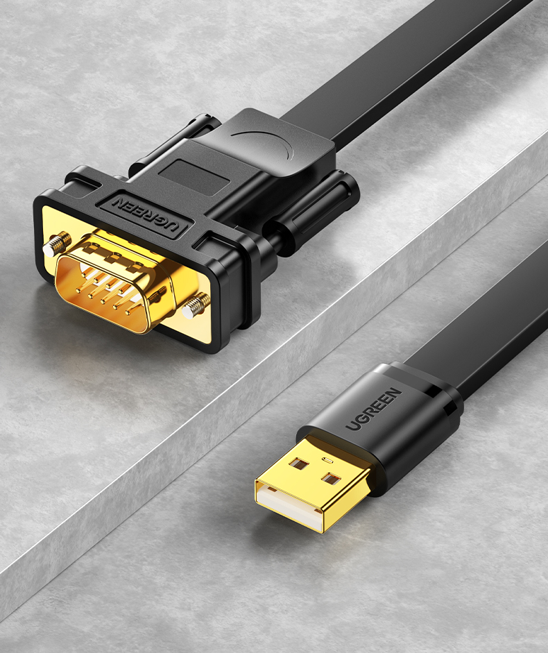 UGREEN CABLE ADAPTADOR SERIAL DB9 A USB