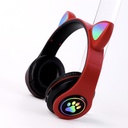 AUDIFONOS BLUETOOTH CON DISEÑO DE GATO B39