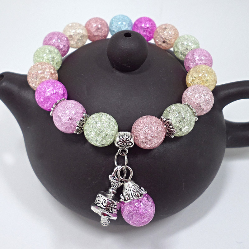 PULSERA JOYAS CON CUENTAS A MANO S