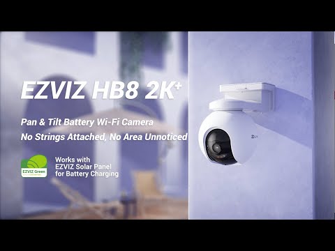 EZVIZ HB8 - CAMARA DE VIGILANCIA EXTERIOR CON BATERIA 4MP/2K WIFI