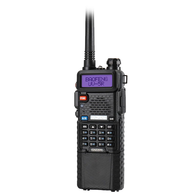 [BF-UV-5R-8WXB] BAOFENG RADIO DE DOS VIAS CON BATERIA EXTENDIDA UV-5R 8W