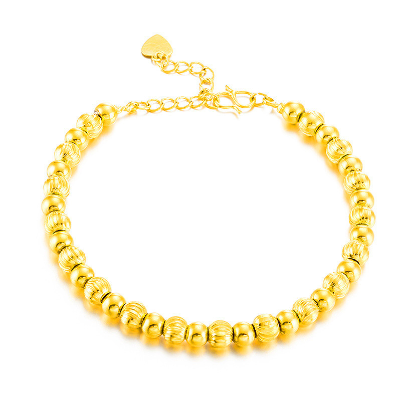 [P-D-CORAZON] PULSERA DORADO CON CORAZON