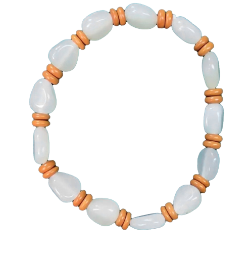 [PJ-BLANCO] PULSERA JADE BLANCO CADA JADE 5-6MM