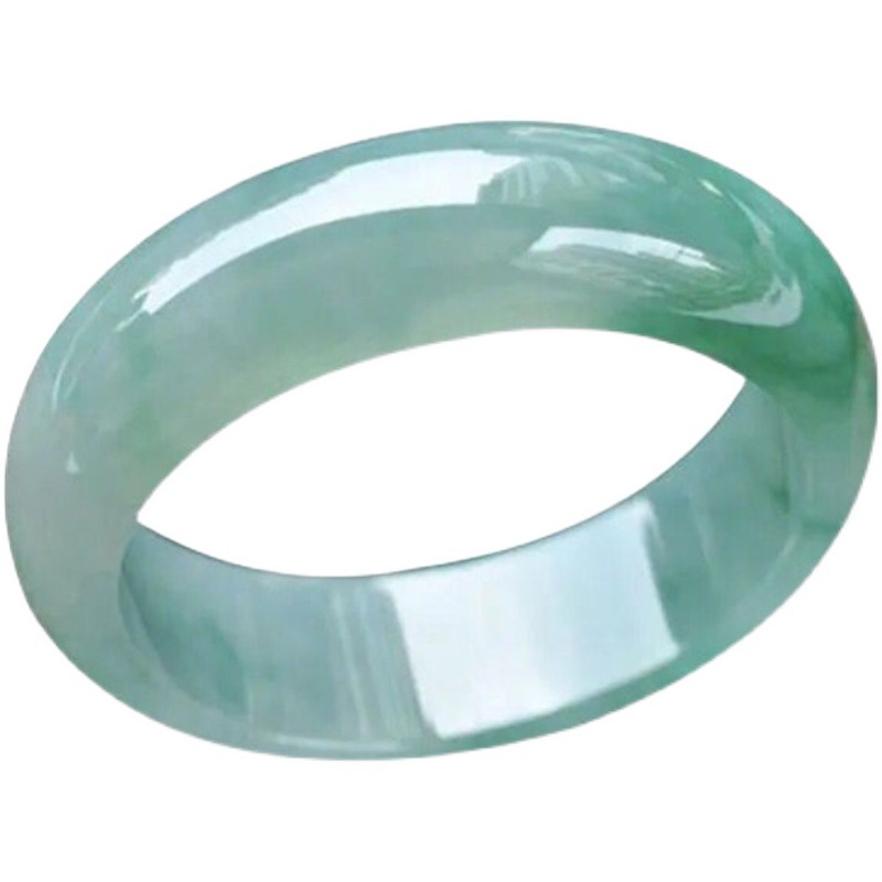 [SEMILLA-CEROSA] UNA PULSERA HIELO ACEITE DE SEMILLA CEROSA CIAN JADE JADE