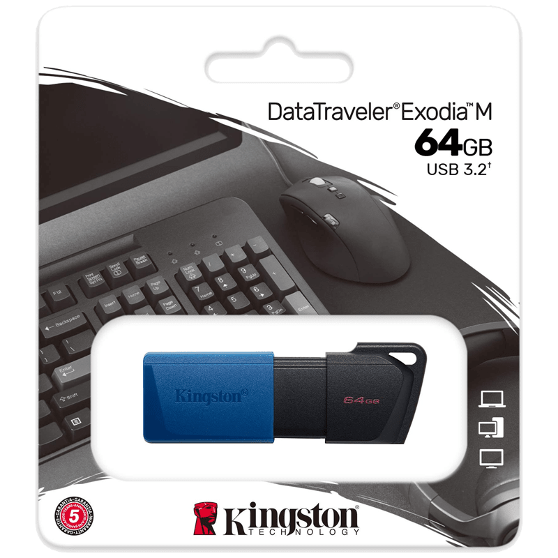 [DTXM/64GB] KINGSTON DATATRAVELER EXODIA 64GB