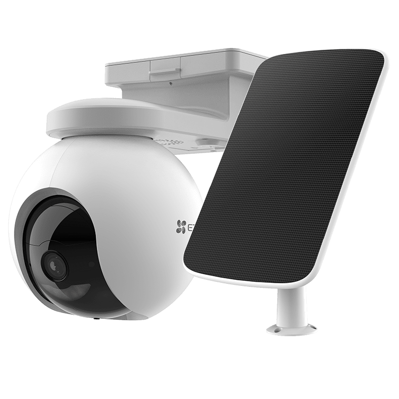 [CS-CB8/SP] EZVIZ CB8 KIT - CAMARA DE VIGILANCIA EXTERIOR CON BATERIA 4MP/2K WIFI Y PANEL SOLAR