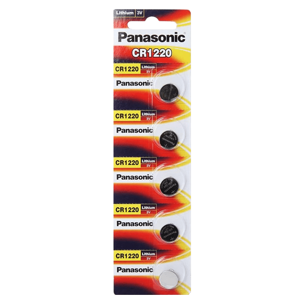 [PAN-CR1220] PANASONIC - BATERIA CR1220 LITIO 3V UNIDAD