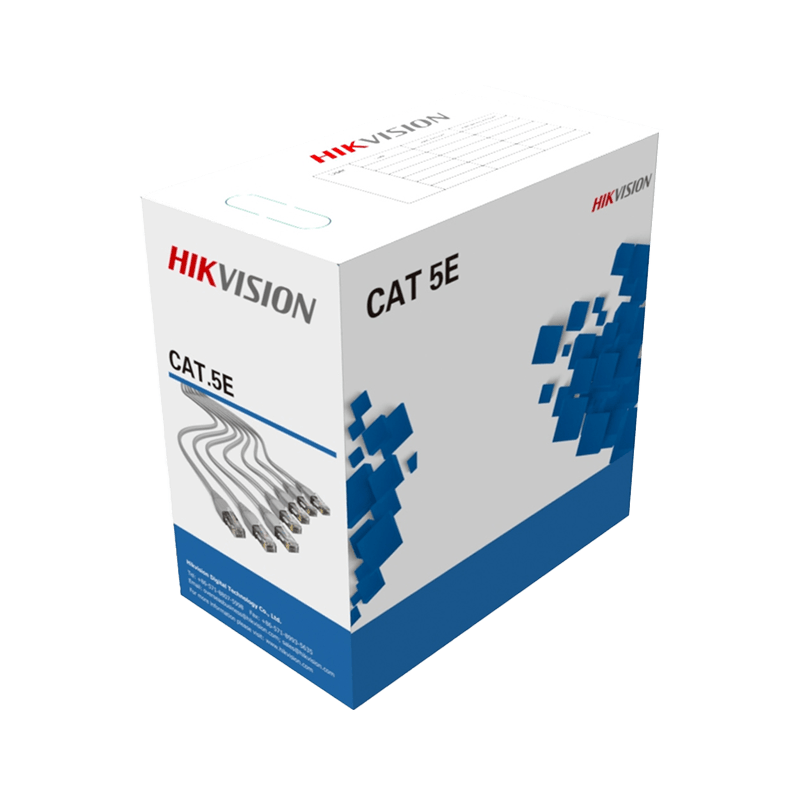 [CAT5E-DS-1LN5E-E] HIKVISION CABLE UTP CAT.5E 305M GRAY DS-1LN5E-E/E