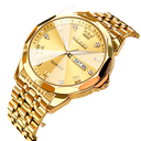 RELOJ OLEVS 9931 BANDA ACERO FULL GOLD