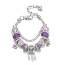 PULSERA DE ACERO INOXIDABLE CRISTAL