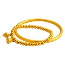 PULSERA DORADO LOTUS 2