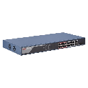 HIKVISION SWITCH POE -16 PUERTOS POE 10/100 / 2 PUERTOS GIGABIT COMBO 230W DS-3E1318P-EI