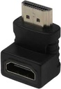 SF CABLE, ADAPTADOR DE ÁNGULO RECTO HDMI M/F CHAPADO EN ORO