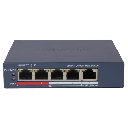 HIKVISION SWITCH POE - 4 PUERTOS POE 10/100 / 1 PUERTOS 10/100 COMBO / 65W DS-3E1105P-EI